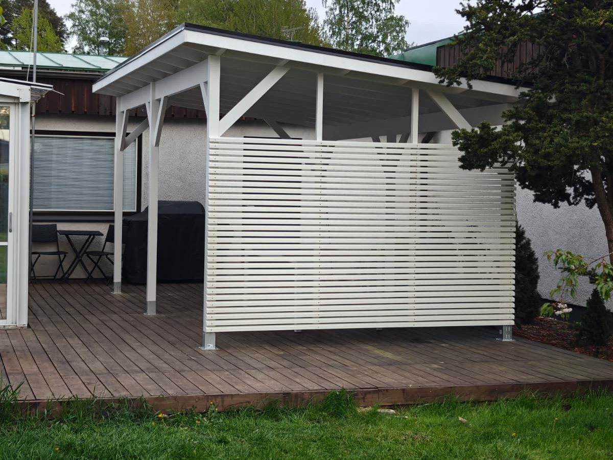 Pergola Pergolan rakennus Helsinki